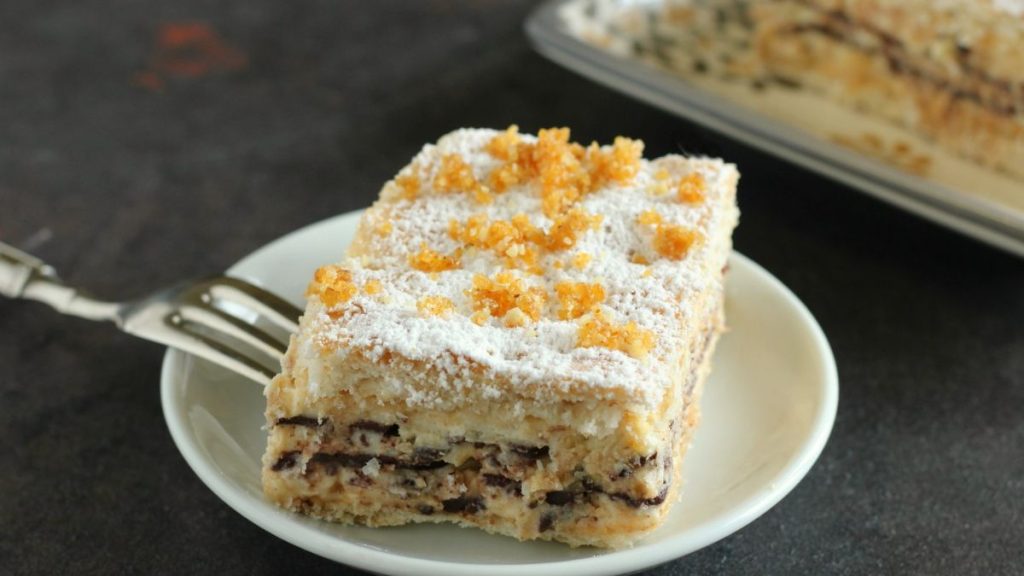 millefeuille au nougat