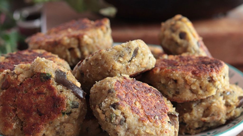 boulettes d’aubergine au thon