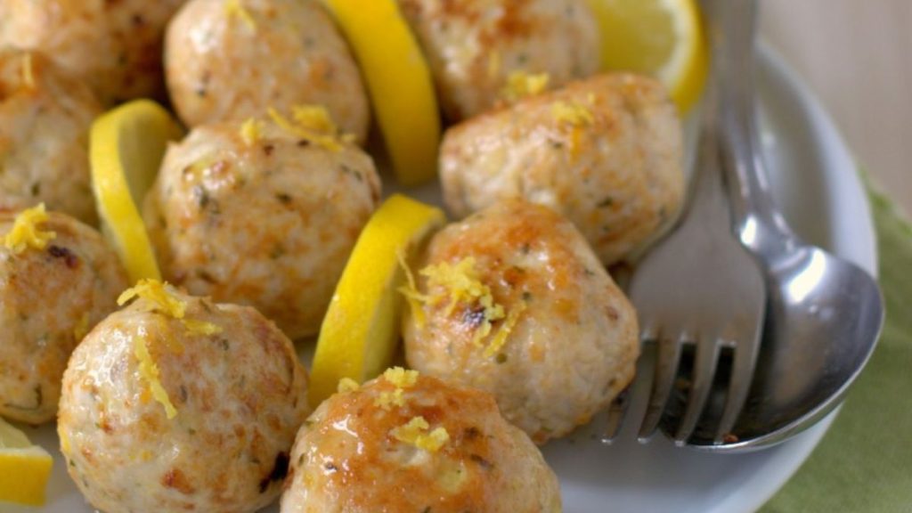 boulettes de poulet au citron