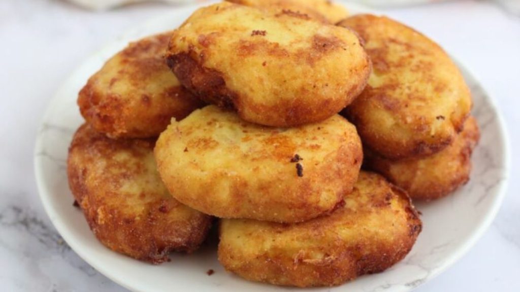 Croquettes de pomme de terre au jambon