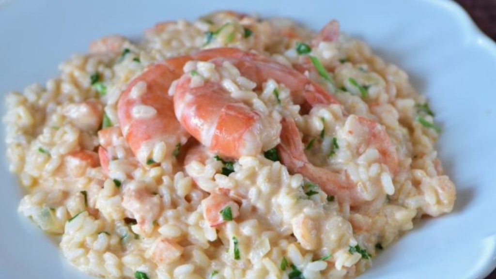 Risotto aux crevettes