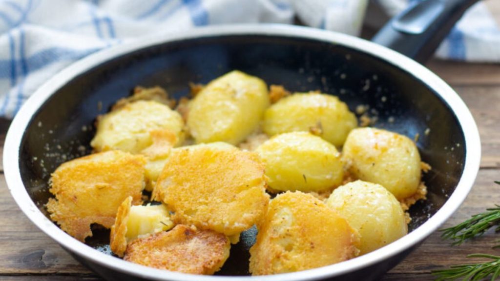 sauté de pommes de terre au parmesan  