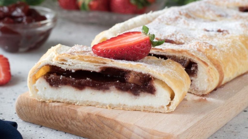 Strudel à la confiture