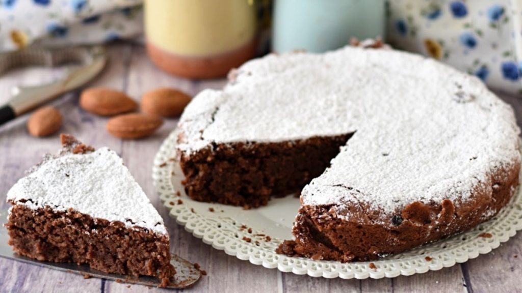 Torta caprese au chocolat