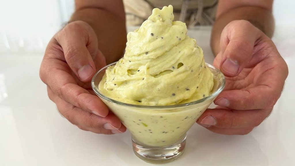 glace végan kiwi banane