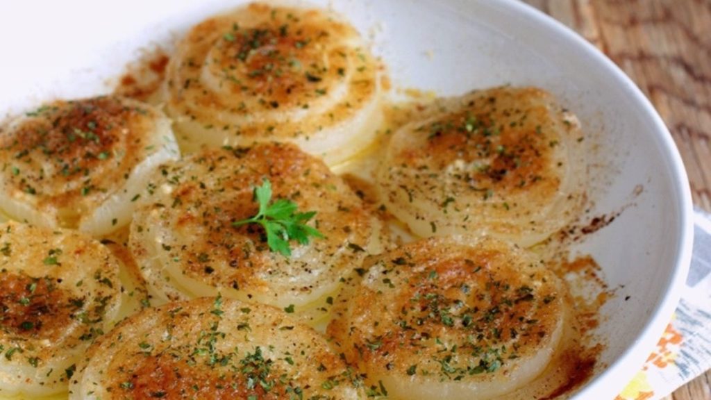 oignons gratinés  