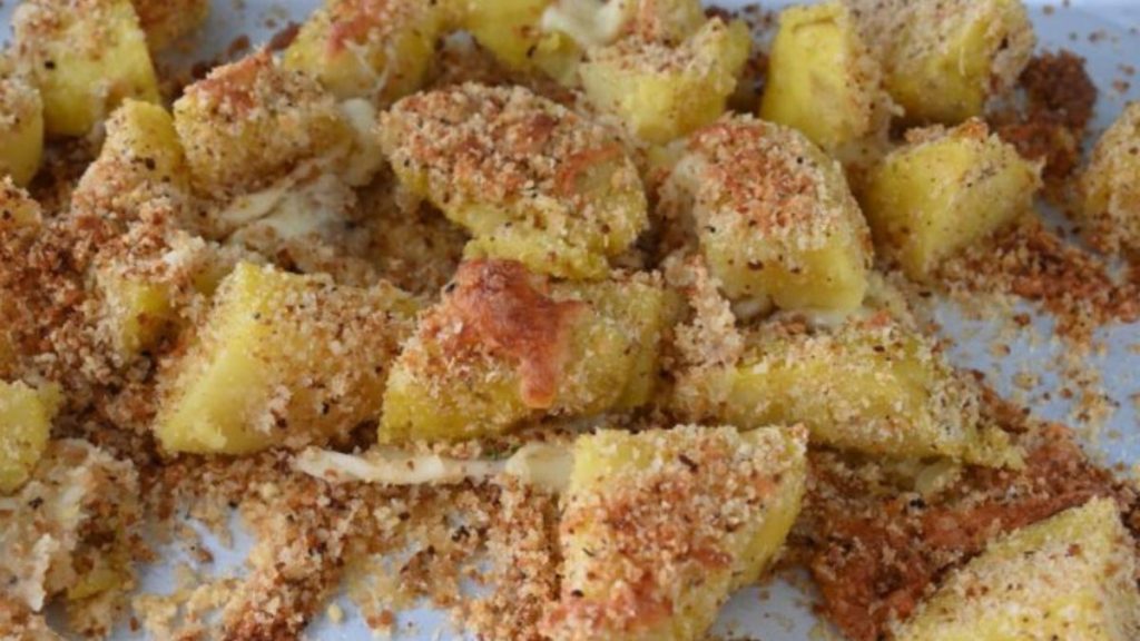 pommes de terre croustillantes au fromage