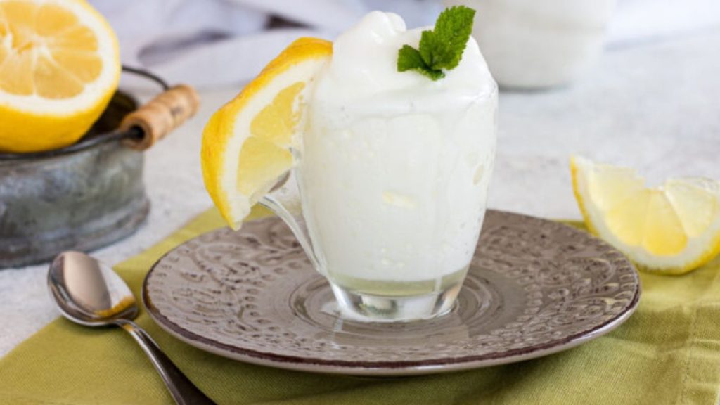 sorbet au citron sans sorbetière