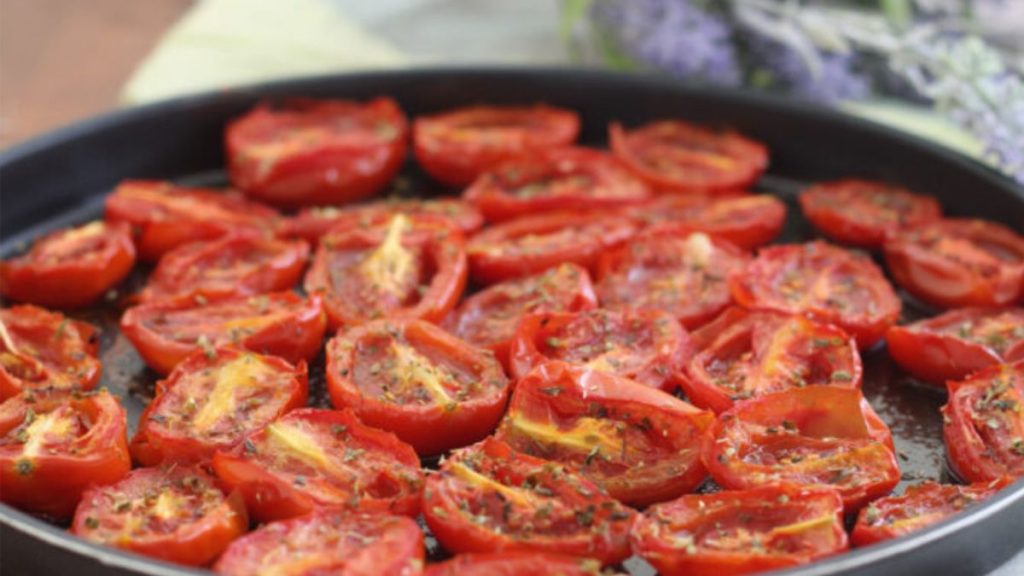 tomates cerises confites