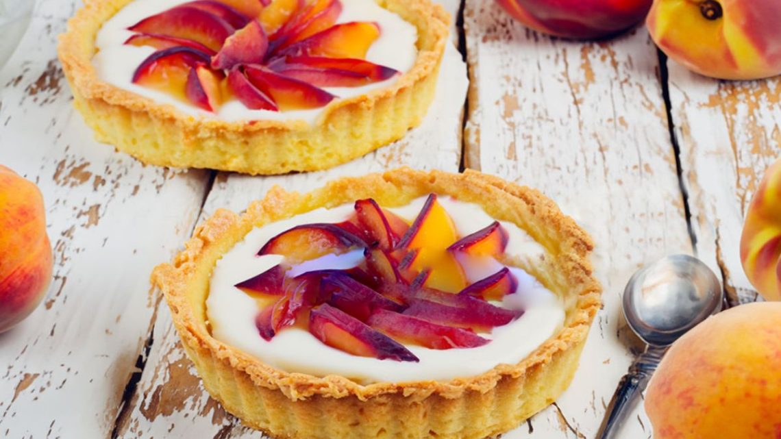 La Meilleure Tarte à La Crème à La Noix De Coco Et Pêches Espace Recettes