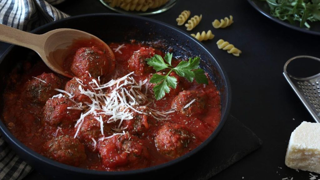 boulettes de ricotta sauce tomate