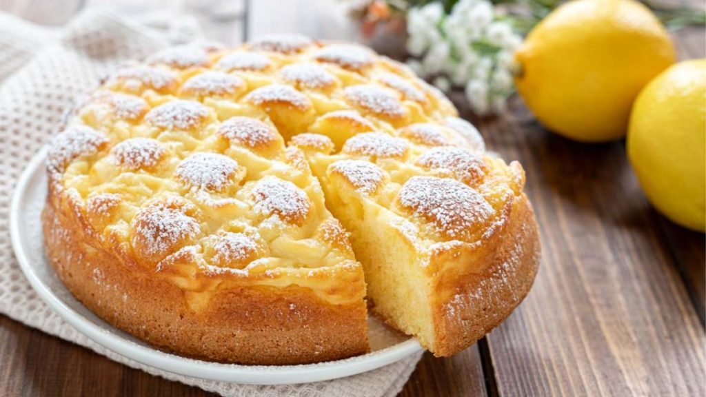 gâteau moelleux à la crème de citron facile