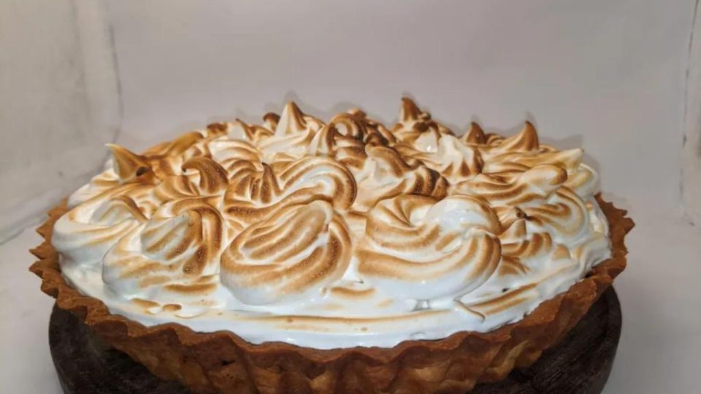 tarte américaine au citron meringuée