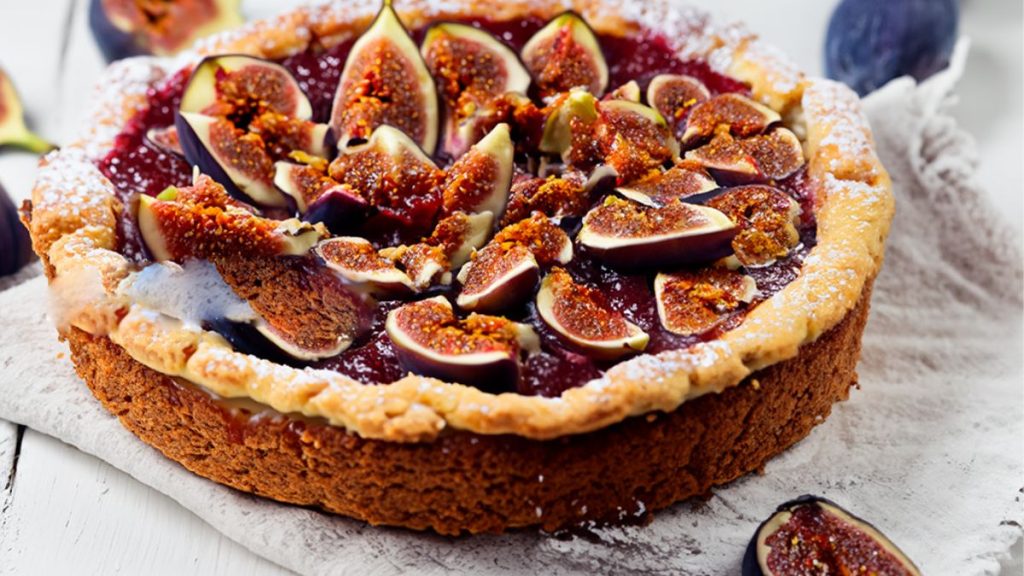 tarte aux figues à la confiture