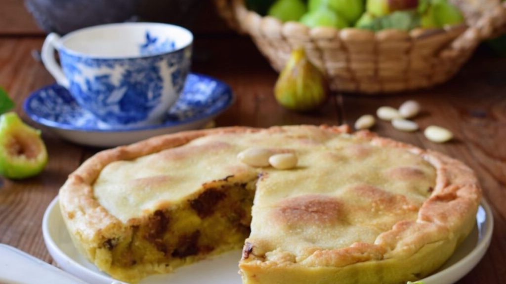 tarte aux figues et aux amandes