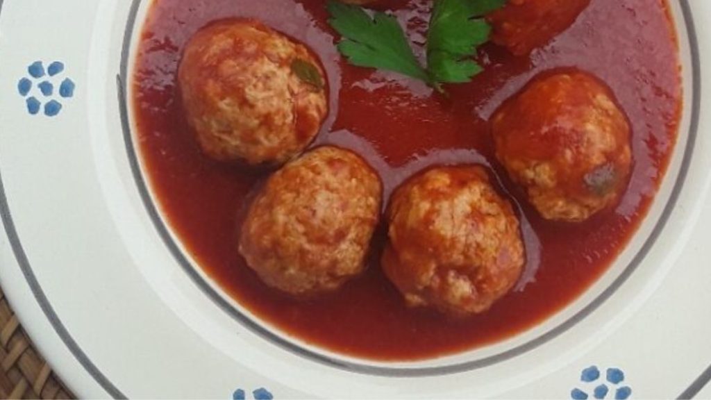 boulettes de viande italiennes sauce tomate