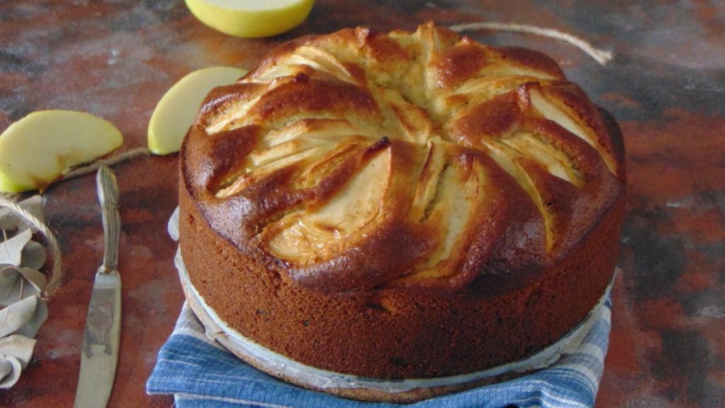 gâteau aux pommes à l’ancienne