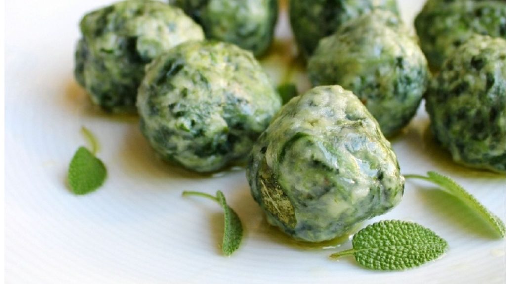 Gnudi à la ricotta et aux épinards