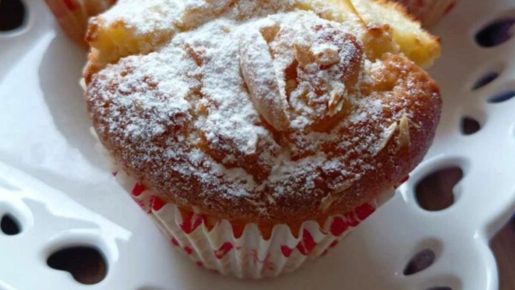 muffins aux pommes et aux amandes