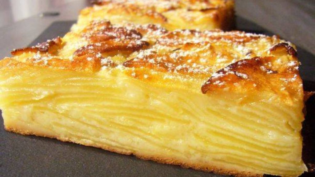 gâteau invisible aux pommes rapide et facile