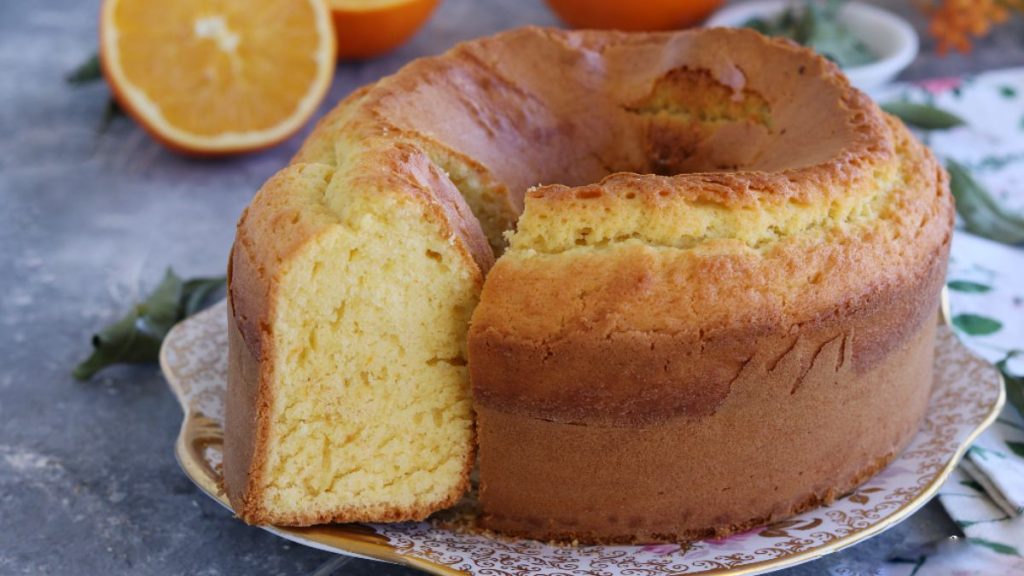 gâteau couronne à l’orange de grand-mère