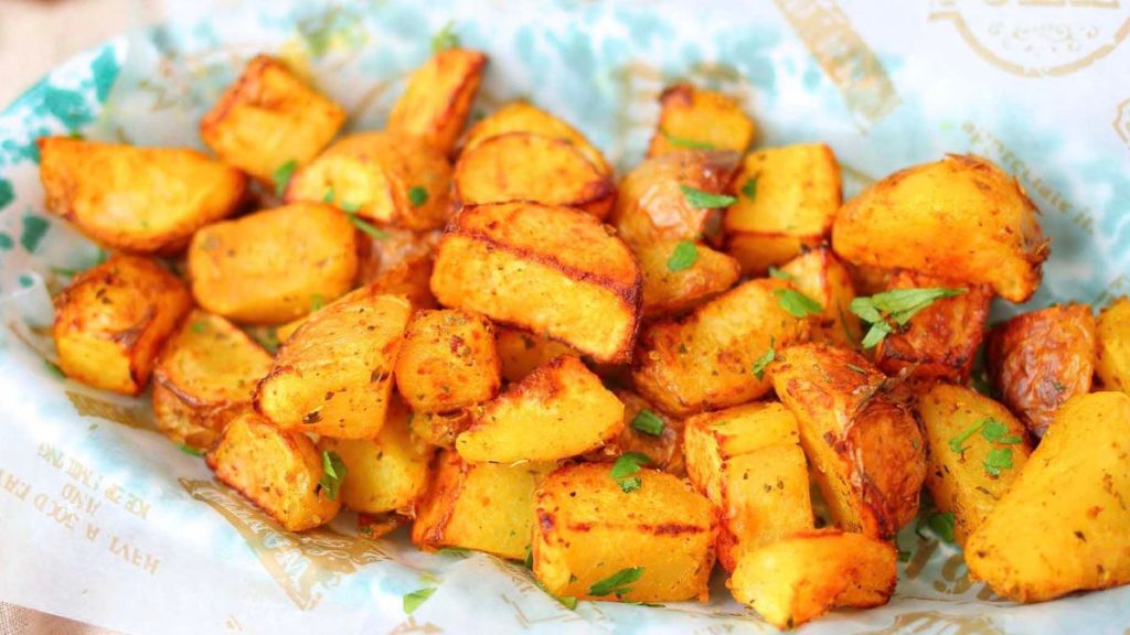 pommes de terre rôties au Air Fryer