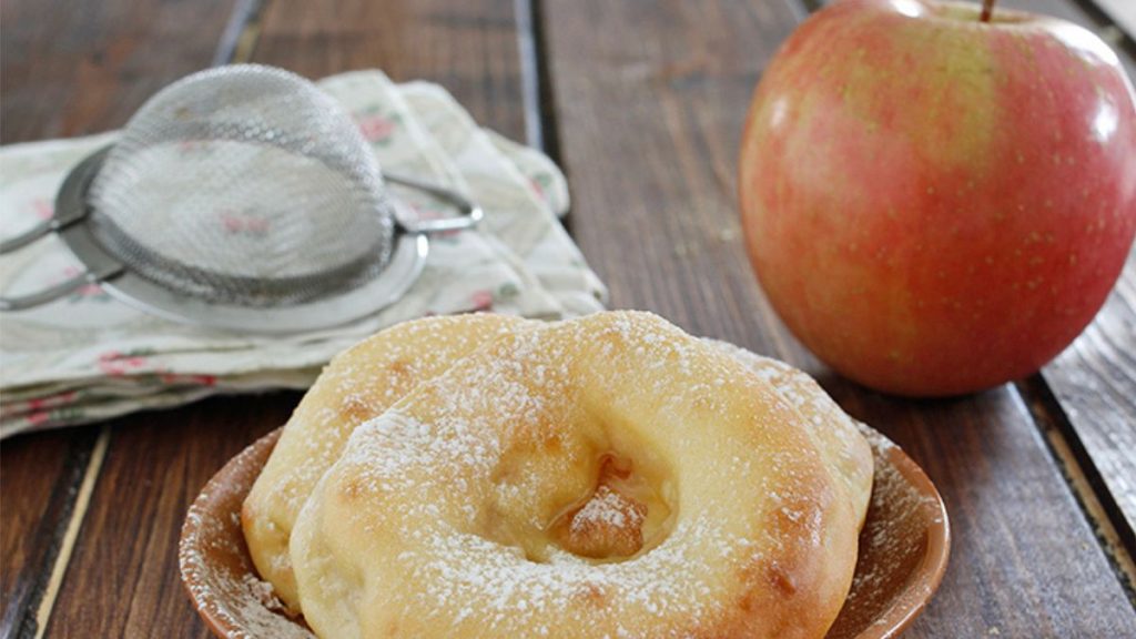 beignets aux pommes au four