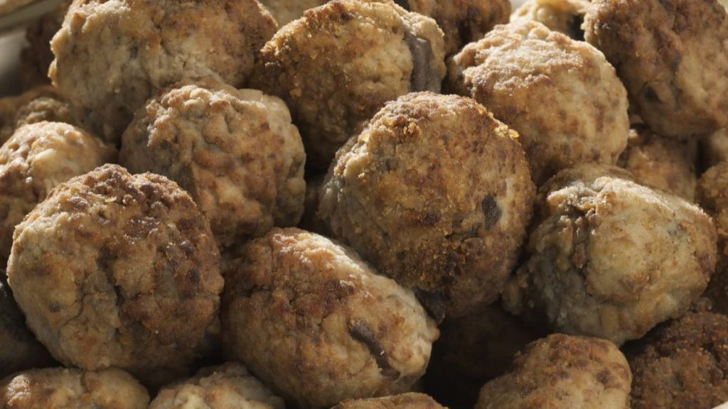 boulettes végétariennes aux champignons