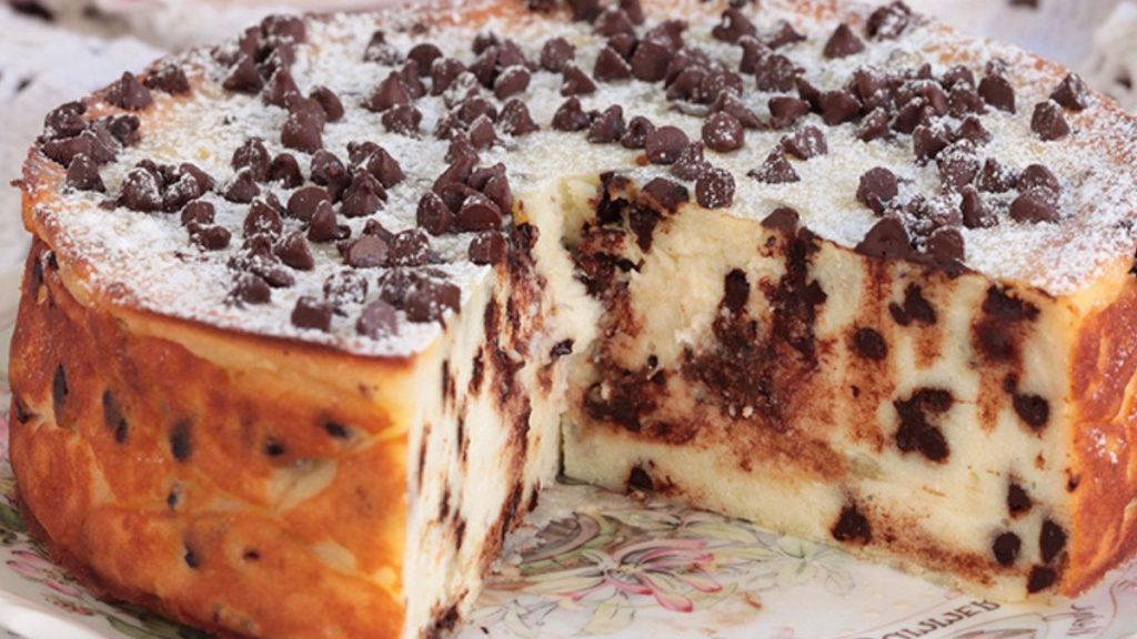 gâteau à la ricotta et au chocolat sans gluten super facile