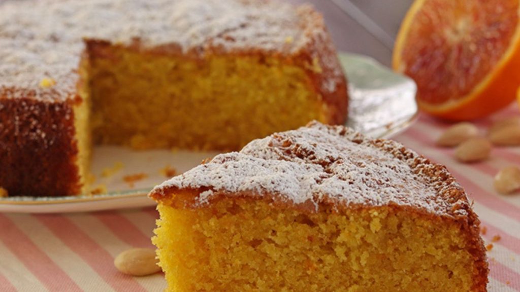 gâteau caprese à l’orange