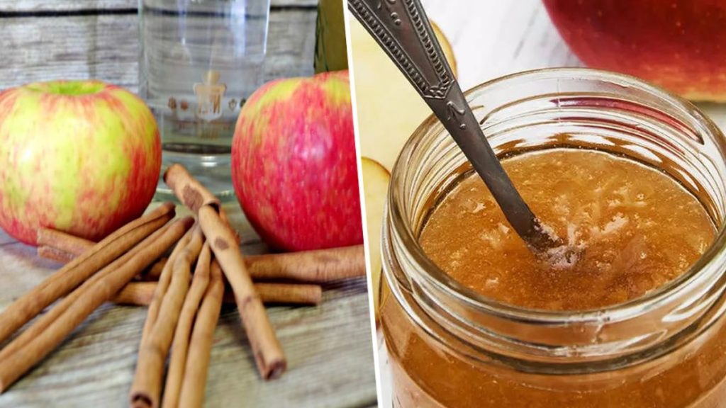 confiture de pommes à la cannelle sans sucre