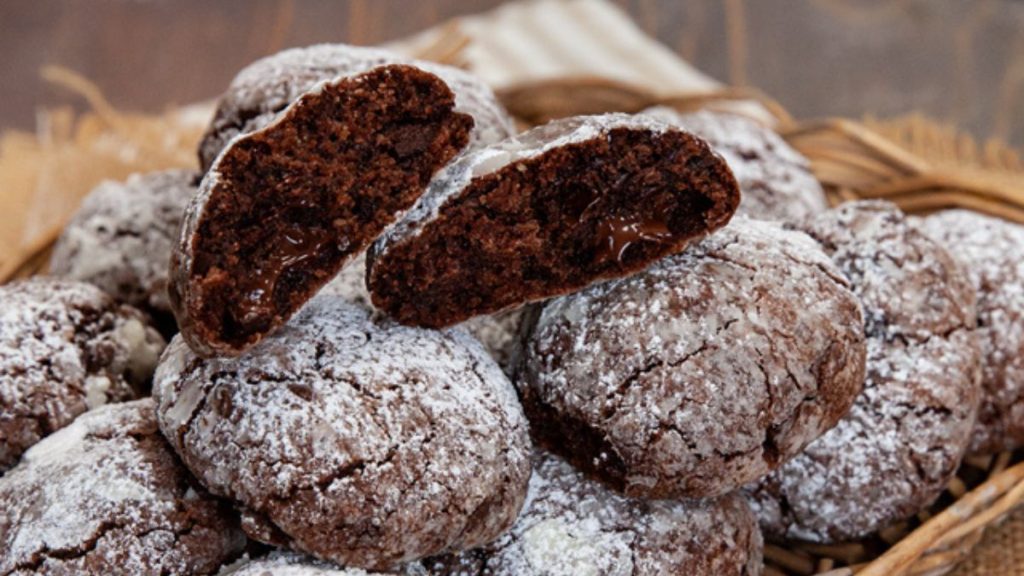 biscuits au chocolat noir