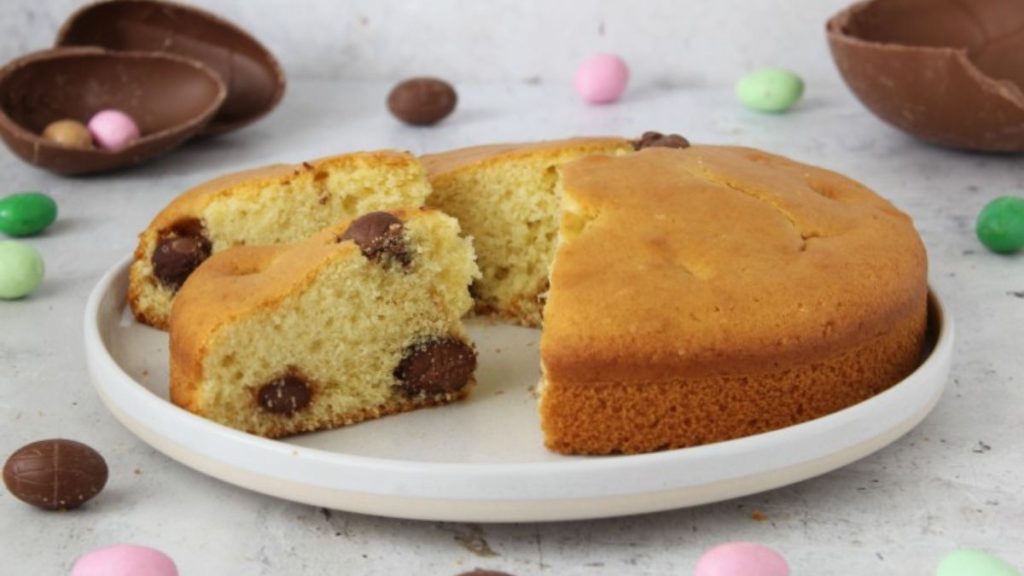 gâteau aux œufs en chocolat