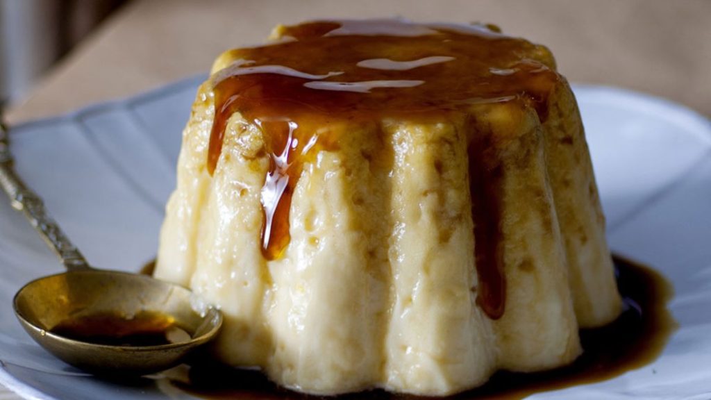 flan aux œufs au caramel