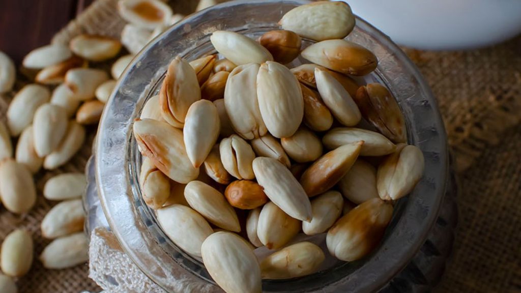 griller des amandes