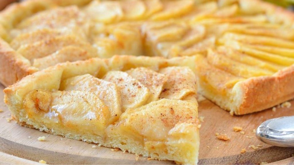 tarte aux pommes pâte sablée