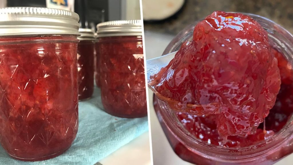 confiture de fraises sans sucre